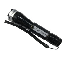 High Power UV LED Flashlight 365nm 3W